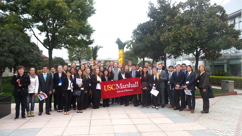 University of Southern California students visit Pactics Shanghai