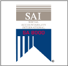 Pactics is a SA8000® certified facility